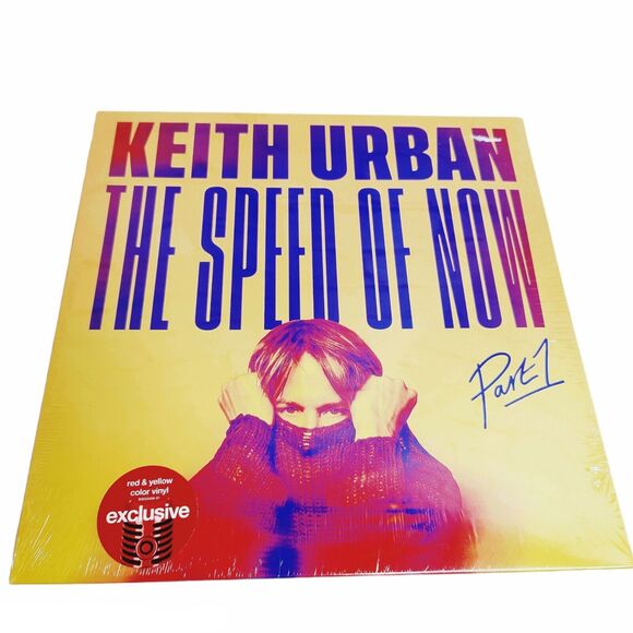 Keith Urban The Speed Of Now Pt.1 12 LP Exclusive Red & Yellow Vinyl New - Picture 5 of 6